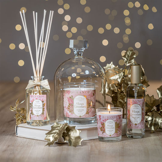 Scented Candle Sparkling Holly 180gr Aromatic Candle Scented Candle Sparkling Holly 180gr Aromatic Candle