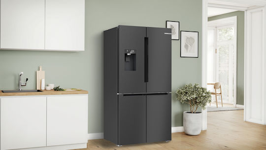 Bosch Хладилник Гардероб 574лт В183xШ90.5xД73.1см. Inox KFI96AXEA