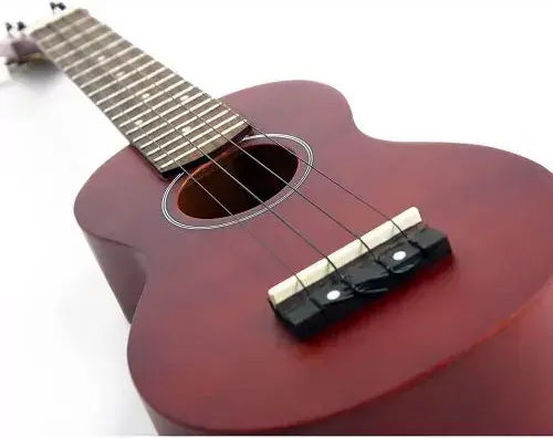 Ukulele Tenson F512820 013489 Soprano Red Brown