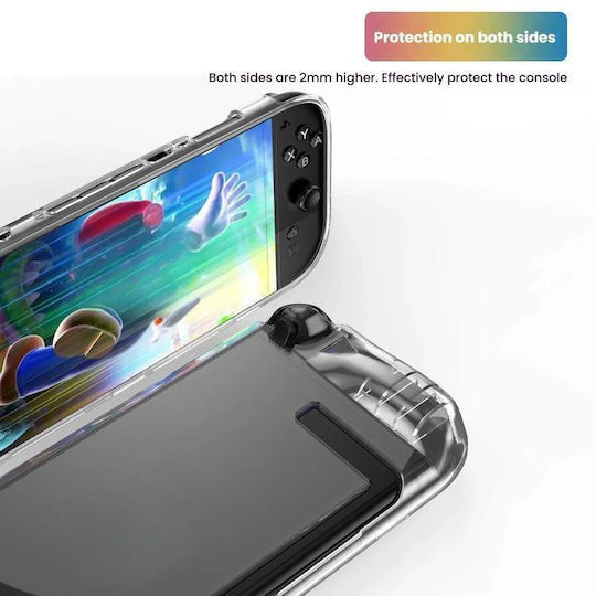 Θήκη Σιλικόνης Nintendo Switch 2 Διαφανές Full Body Oem
