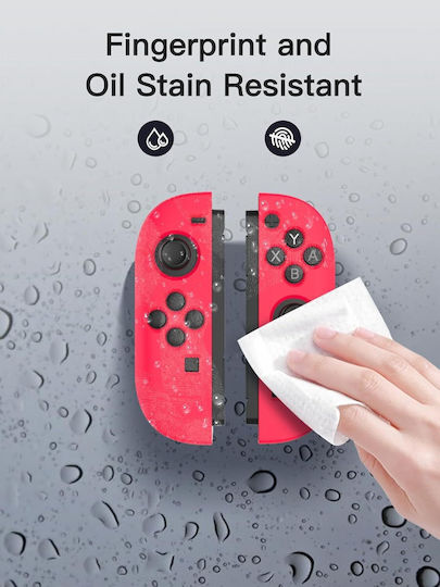 Nintendo Switch 2 Silikon Griff Hülle Weiche Haut Silikon Hülle Vollständiger Schutz Hülle in Rot