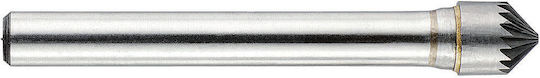1031721 Carbide Cutter Conical Sharp Tip At 90 Degrees Single Edge Type C Size 6 Shank 6