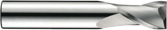 8236511 Long Front Cylindrical Cutter Hm Carbide Din 6527l Z2 Dim 2.5 Shank 3