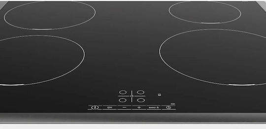 Bosch Serie 4 Induction Cooktop With Frame Autonomous with Child Lock Function 58.3x51.3εκ.
