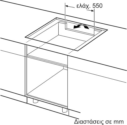 Bosch Serie 8 Induktionskochfeld Mit Rahmen Autonom 81.6x52.7εκ.