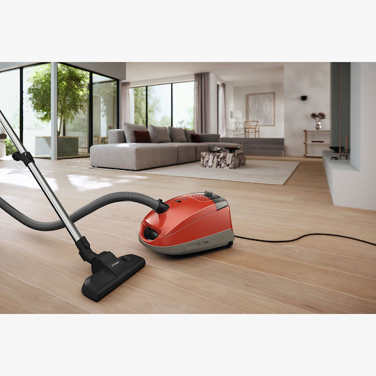 Miele Guard S1 Junior Прахосмукачка 890W С торба 3.5лт Червен