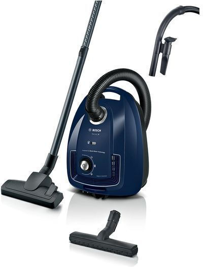 Bosch BGB38BU3H Ηλεκτρική Σκούπα 600W με Σακούλα 4lt Μπλε