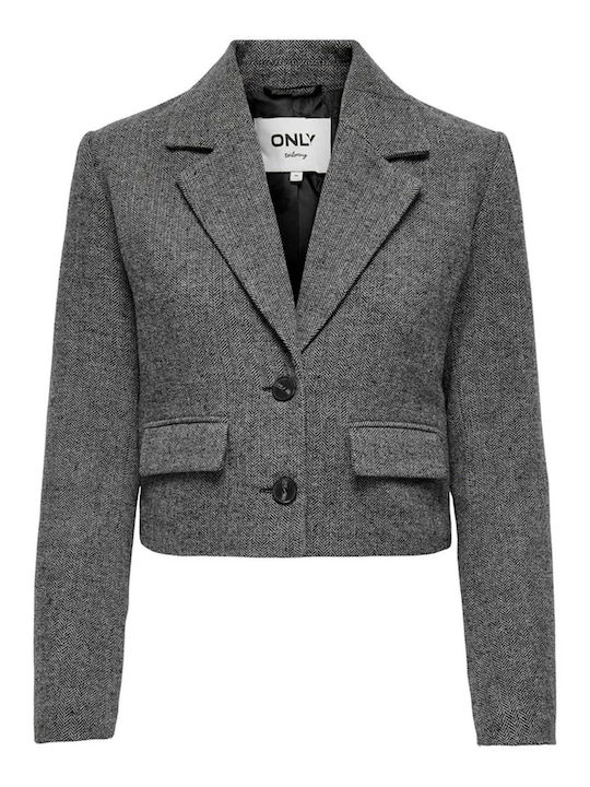 Only Cora Damen Blazer Gray