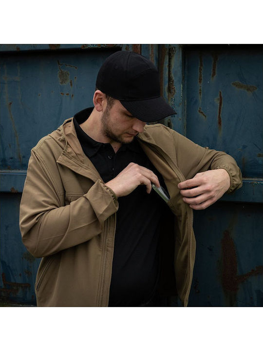 Army Surplus Baseball Cap Softshell Wolf Black