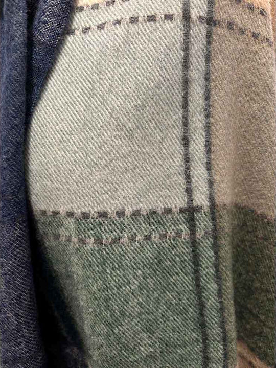 Women's Wool Scarf Blue