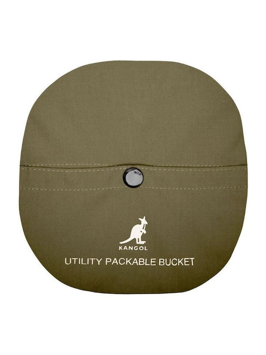 Kangol Υφασμάτινo Ανδρικό Καπέλο Στυλ Bucket Πράσινο