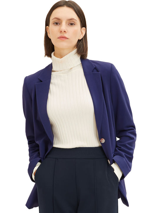 Tom Tailor Damen Blazer Marineblau