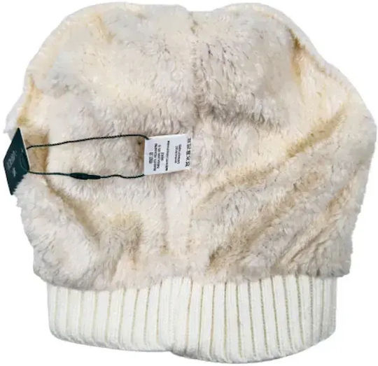 Set with Beanie Knitted in Gray color
