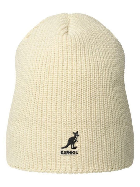 Beanie Unisex Beanie Knitted in White color