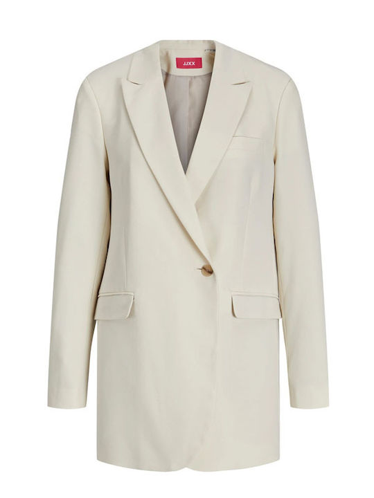 Jack & Jones Blazer pentru femei Sacou Alb