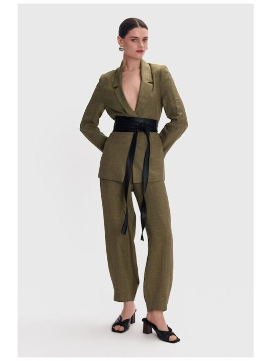 ALE - The Non Usual Casual Women's Blazer Light Khaki