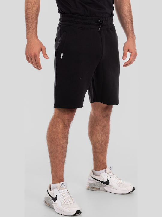 Men's Athletic Shorts Black/white