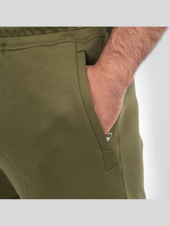 Αθλητική Ανδρική Βερμούδα Khaki, Black