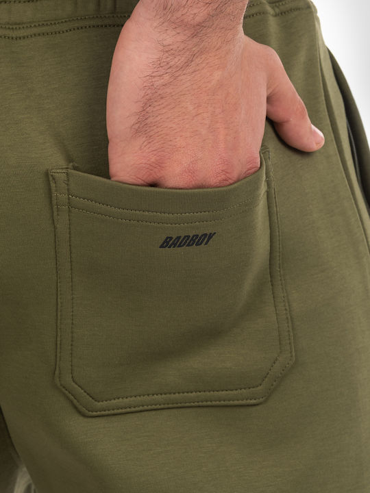 Αθλητική Ανδρική Βερμούδα Khaki, Black