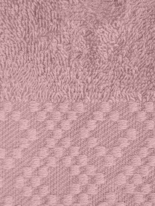 Lino Home Bath Towel Set 3pcs Serapha Coral Weight 450gr/m²
