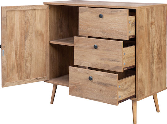 Μπουφές Oslo από Ξύλο με Συρτάρια Sonoma Απόχρωση 85x39x79cm Μπουφές Oslo από Ξύλο με Συρτάρια Sonoma Απόχρωση 85x39x79cm