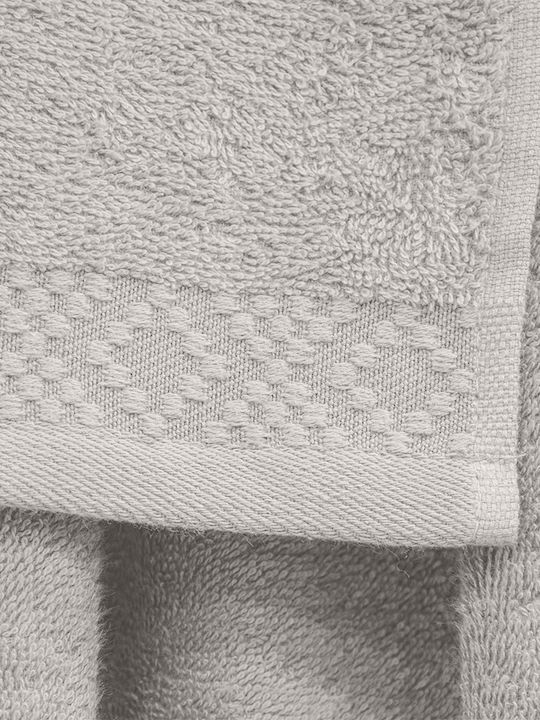 Lino Home Bath Towel Set 3pcs Serapha Ecru Weight 450gr/m²