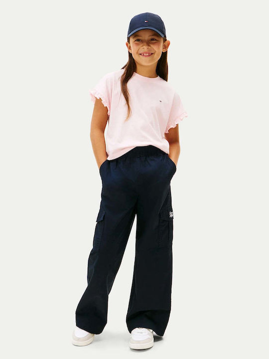 Kids Top Short-sleeved Pink