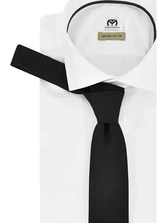 Venturi Men's Tie in Black Color