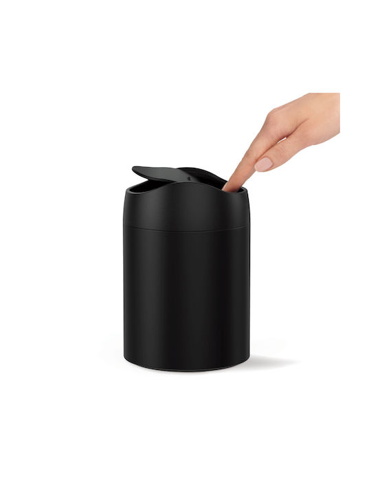 Simplehuman Κάδος Απορριμμάτων Πλαστικός Καφέ 1.5lt