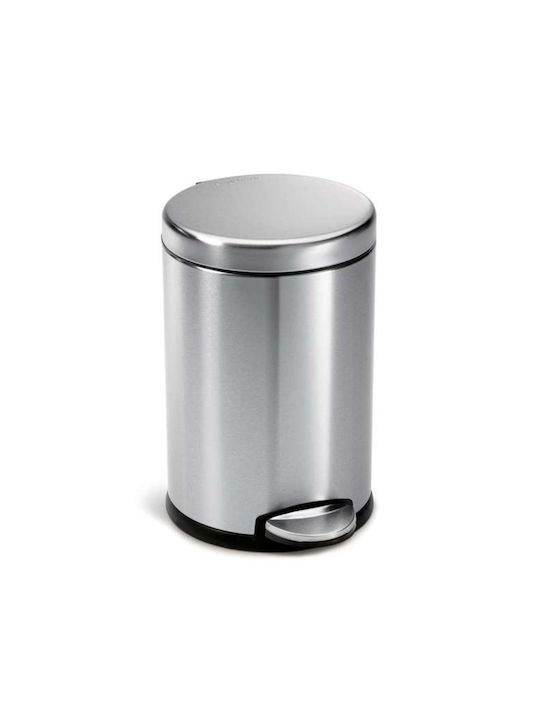Simplehuman Кошче Отпадъци Метален с Педал 4.5лт 1бр