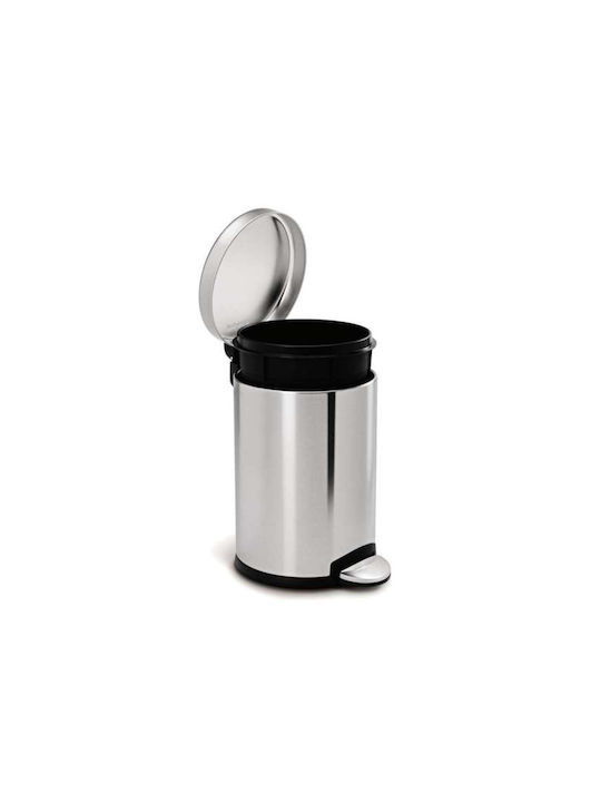 Simplehuman Кошче Отпадъци Метален с Педал 4.5лт 1бр