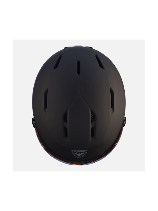 Rossignol Visor Impacts Men's Helmet for Ski & Snowboard Black