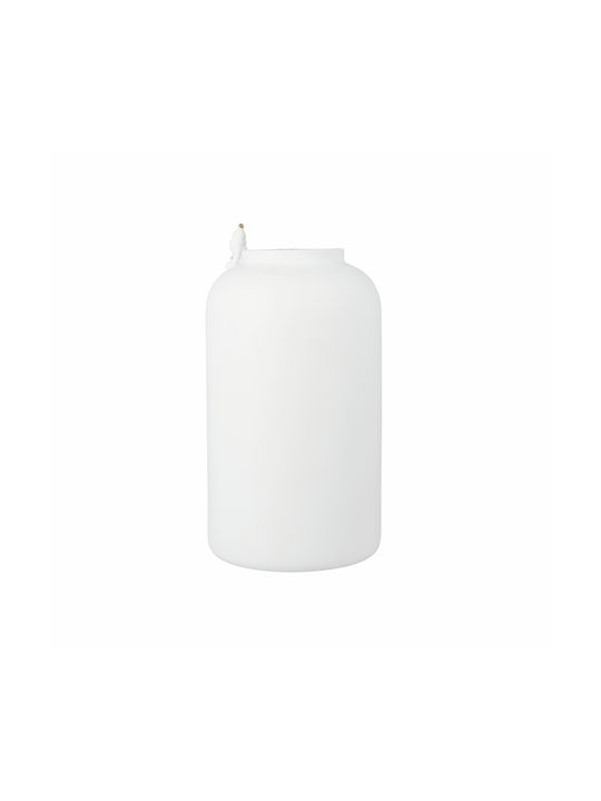 Raeder Decorative Vase Flowers White 13.2x13.2x25cm