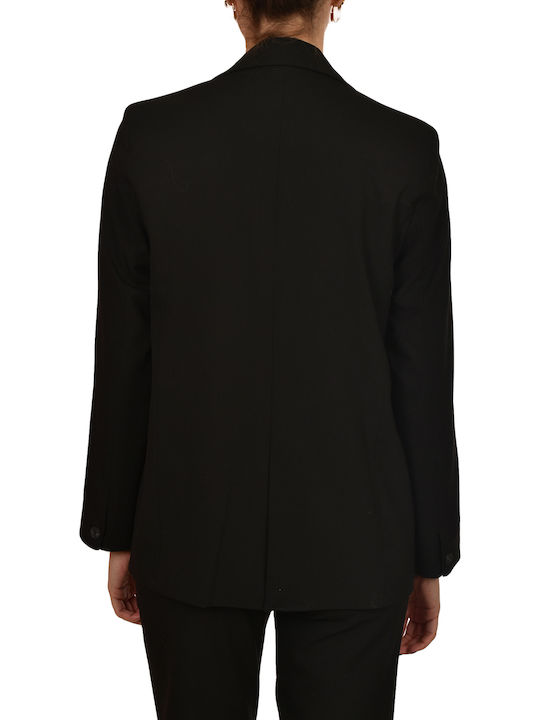 Philosophy Wear Long Women's Blazer Black