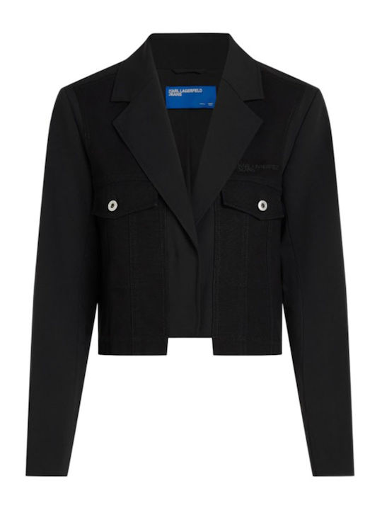 Karl Lagerfeld Women's Blazer Black
