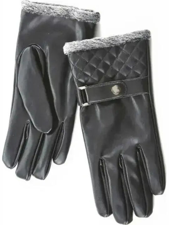 Bode Set Men's Cap & Scarf & Gloves One Size 12-1122 Black Grey