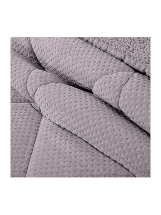 Saint Clair Κουβερτοπάπλωμα Υπέρδιπλο 220x240εκ. Melanze 660 GSM