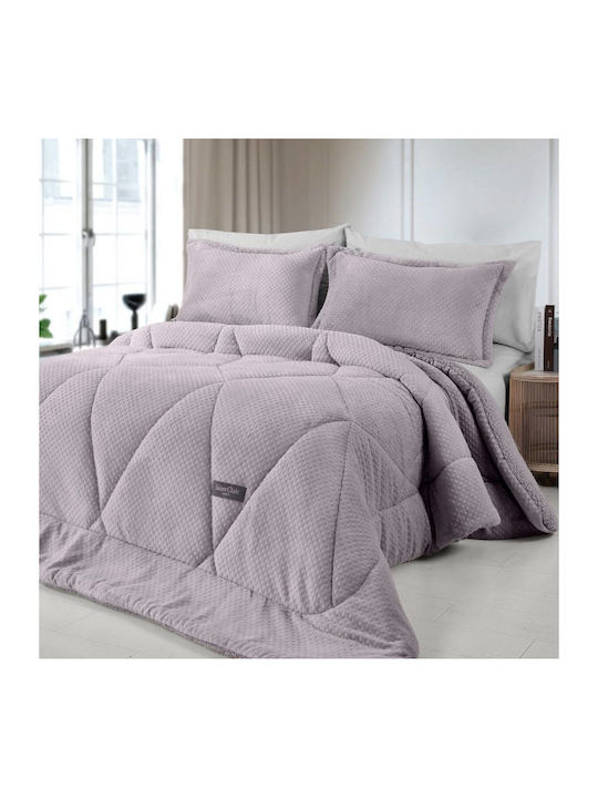 Saint Clair Κουβερτοπάπλωμα Υπέρδιπλο 220x240εκ. Melanze 660 GSM