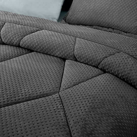 Saint Clair Duvet Cover Queen 220x240cm Carbon 660 GSMGsm