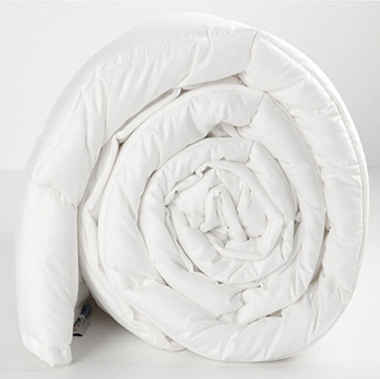 Vesta Home Single Quilt 170x240cm White 200 GSM 8.5 Togs