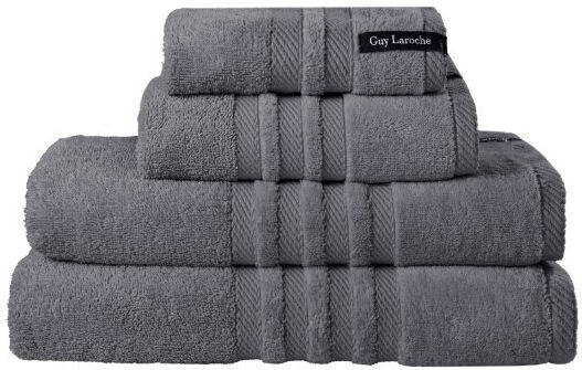 Guy Laroche Prosop de corp Bonus 90x150cm. Antracit Greutate 560gr/m²