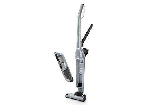 Bosch Flexxo Прахосмукачка 2 в 1 Stick & Ръчна Сива