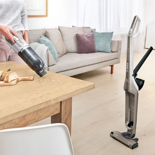 Bosch Flexxo Gen2 Прахосмукачка 2 в 1 Stick & Ръчна Сива