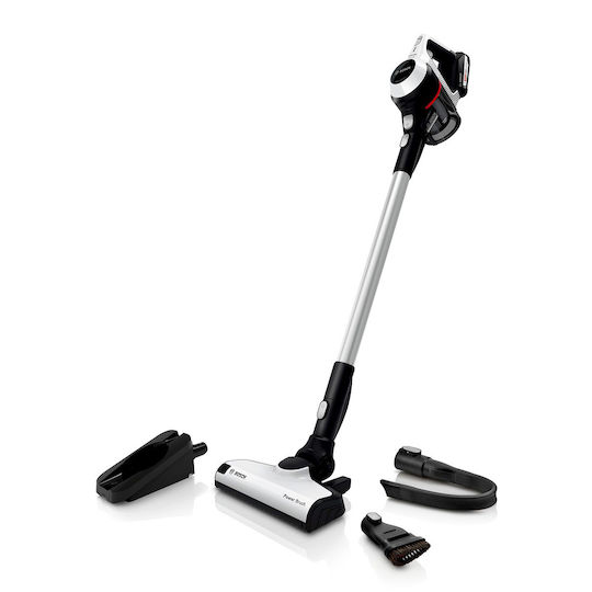 Bosch Unlimited Επαναφορτιζόμενη Σκούπα 2 σε 1 Stick & Χειρός 18V Ασημί