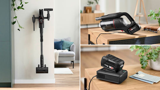 Bosch Unlimited 10 ProPower Επαναφορτιζόμενη Σκούπα 2 σε 1 Stick & Χειρός 18V Μαύρη