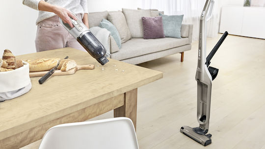 Bosch Flexxo Gen2 Прахосмукачка 2 в 1 Stick & Ръчна Сива