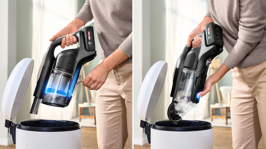 Bosch Unlimited 10 Reîncărcabilă Aspirator 2 în 1 Stick & De Mână 18V Neagră