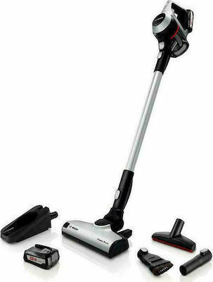 Bosch Unlimited Επαναφορτιζόμενη Σκούπα 2 σε 1 Stick & Χειρός 18V Ασημί