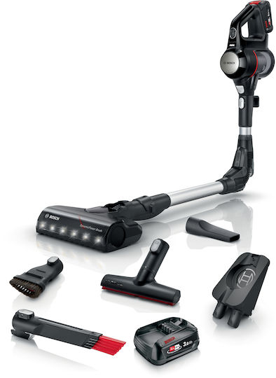 Bosch Unlimited 7 Wiederaufladbar Stielstaubsauger 18V Weiß