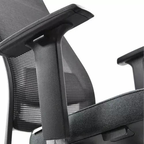 Hjh Оffice Chiaro Офис Стол С Регулируеми Подлакътници Черен/Тъмнозелен